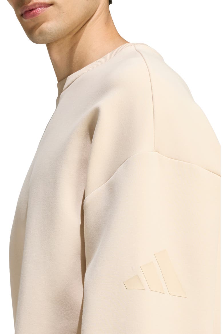 Crewneck Sweatshirt, Alternate, color, CRYSTAL LINEN