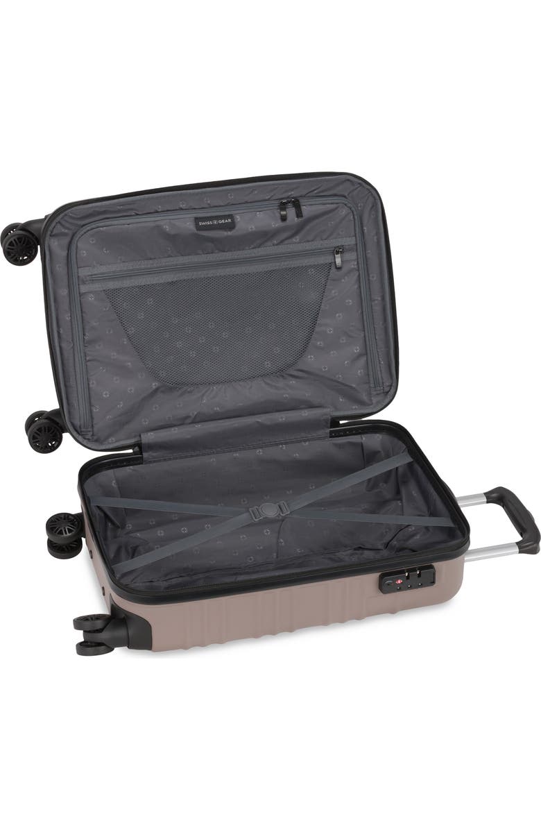 SWISSGEAR 20-Inch Hardside Spinner Carry-On Luggage, Alternate, color, Cinder