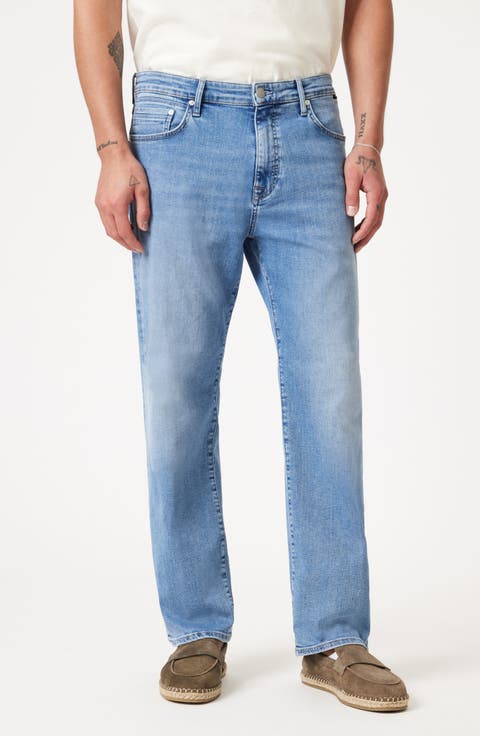 Marcel Relaxed Straight Leg Jeans (Bleached Williamsburg) (Regular, Big & Tall)