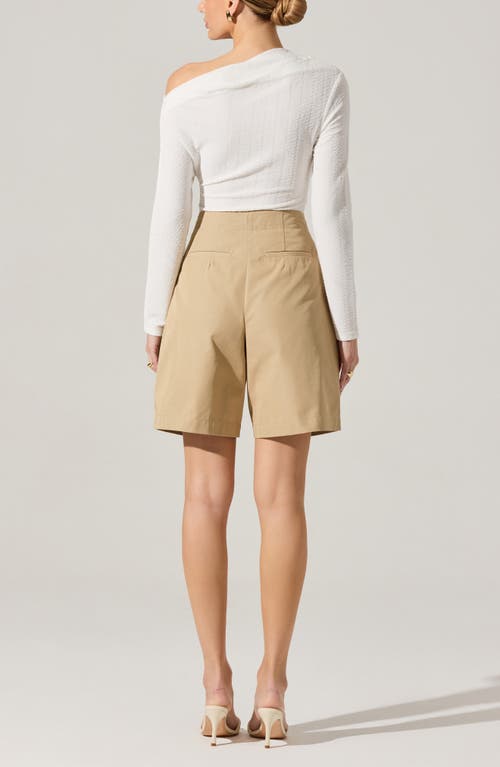 ASTR ASTR THE LABEL ONE SHOULDER TEXTURED TOP