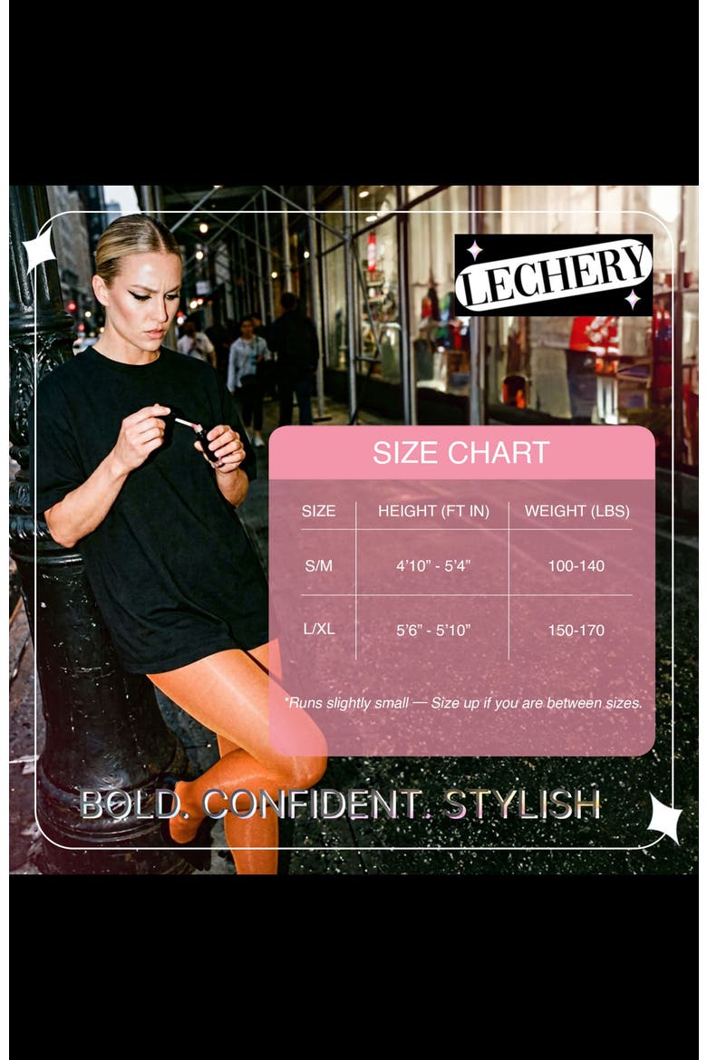7-Pack Glossy Sheer Run Resistant Party Evening Tights for Women, Alternate, color, Orange