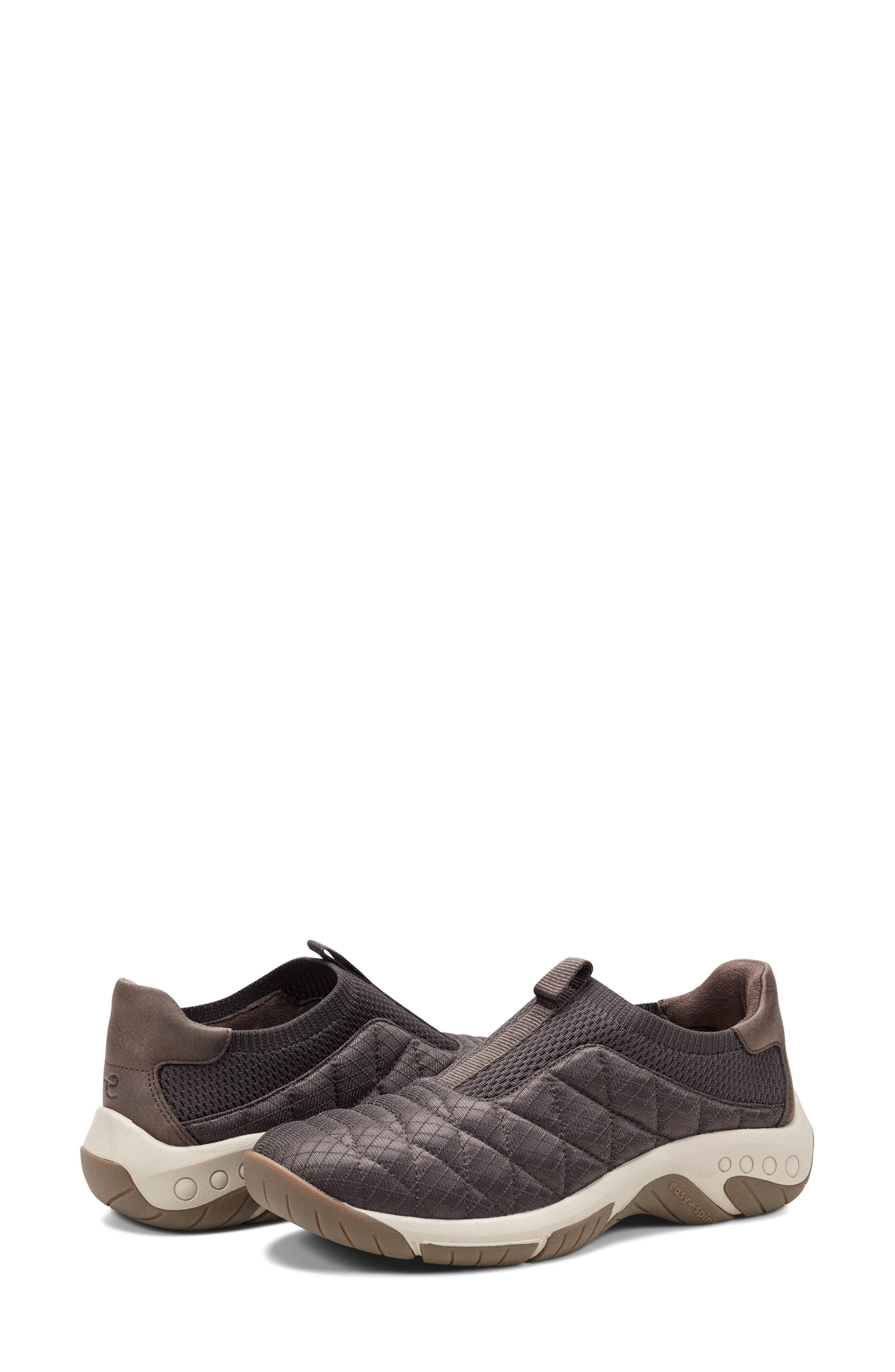 Easy Spirit Wallis Slip-On Sneaker, Alternate, color, Dark Brown