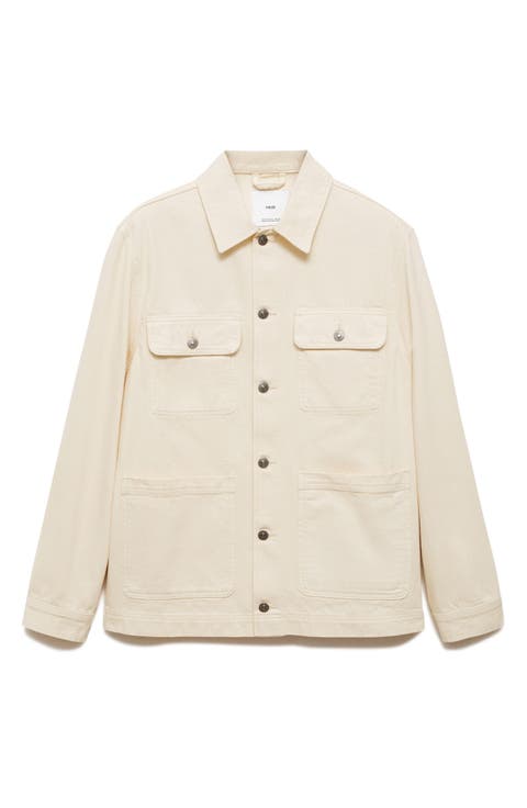 Men's Beige Overshirts | Nordstrom