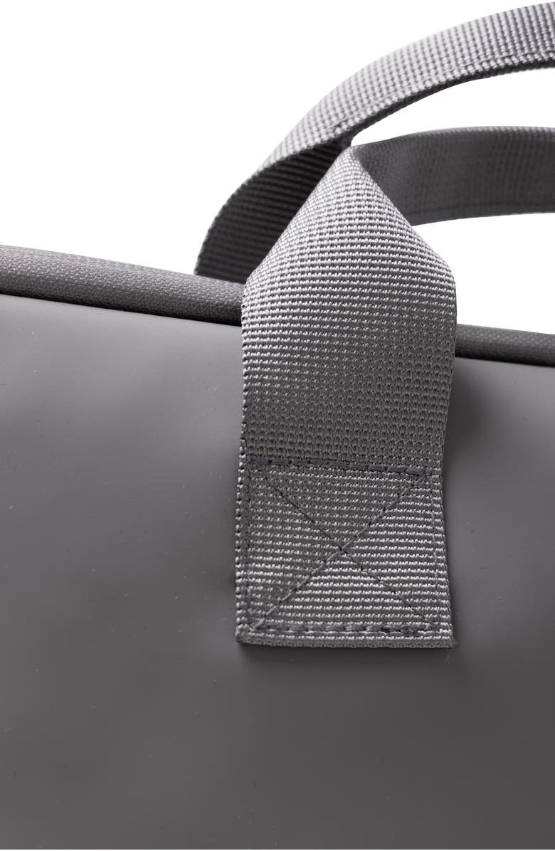 XRAY COMPACT PU LAPTOP BAG, Alternate, color, Charcoal