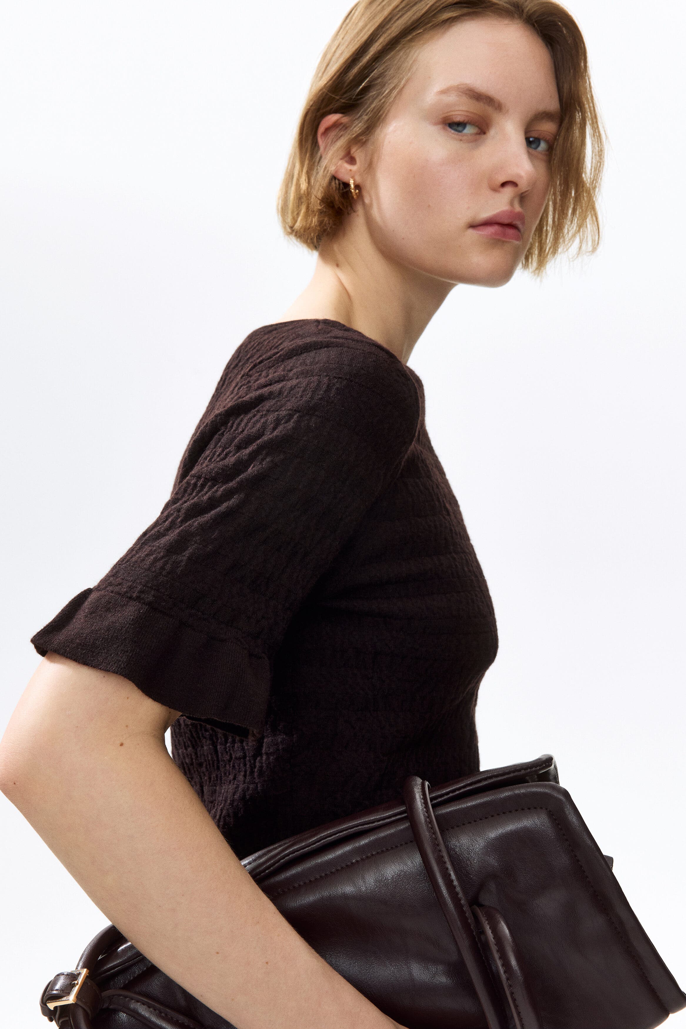 Textured-knit Top - image 2
