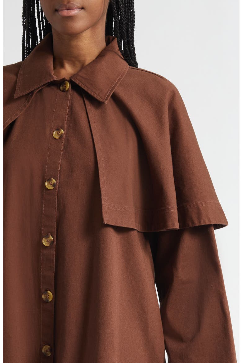 Alina Coat, Alternate, color, CHOCOLATE