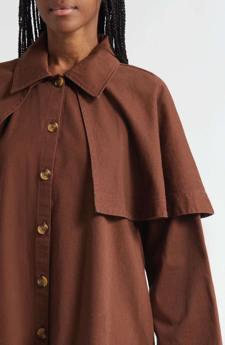 MILLE Alina Coat, Alternate, color, Chocolate