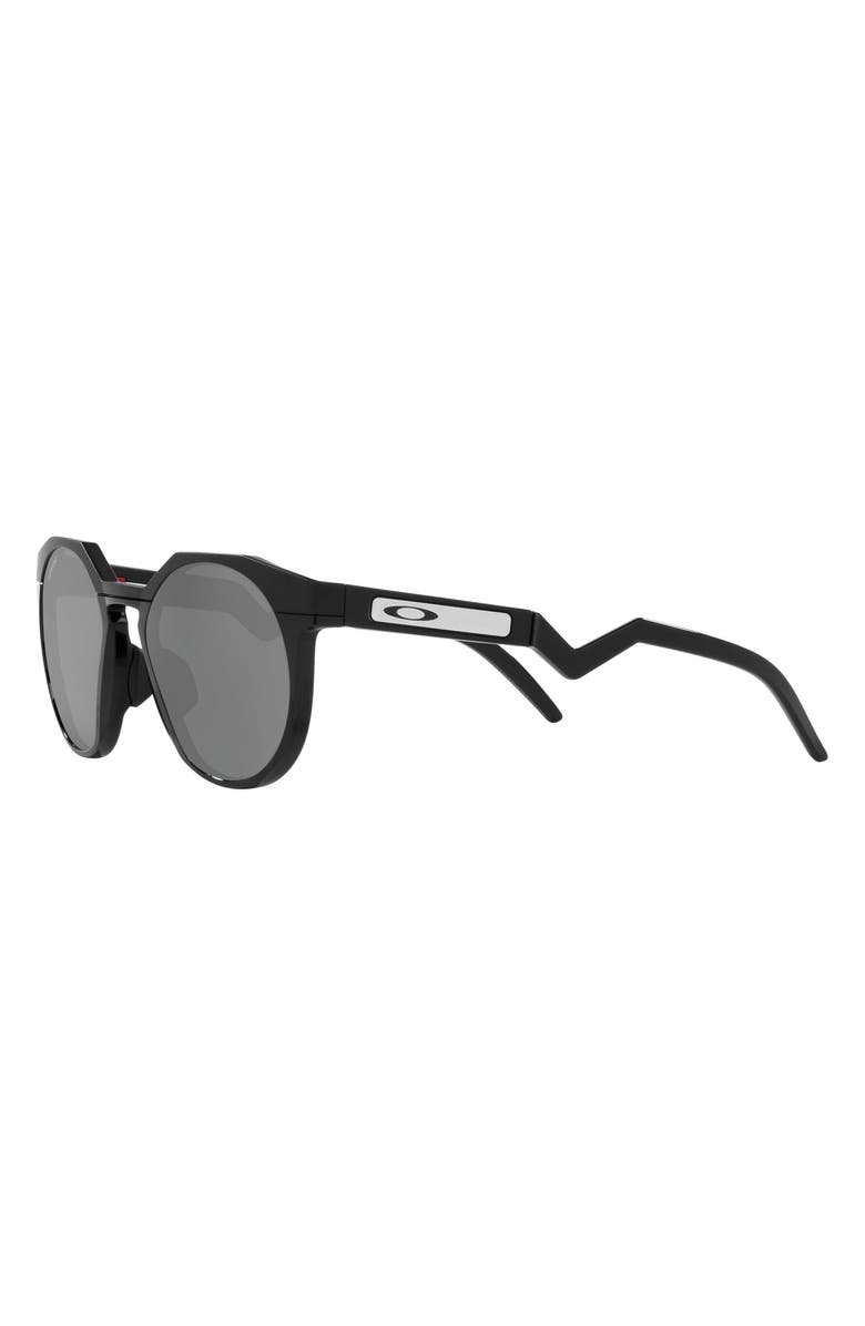 Oakley HSTN 52mm Irregular Sunglasses, Alternate, color, Matte Black