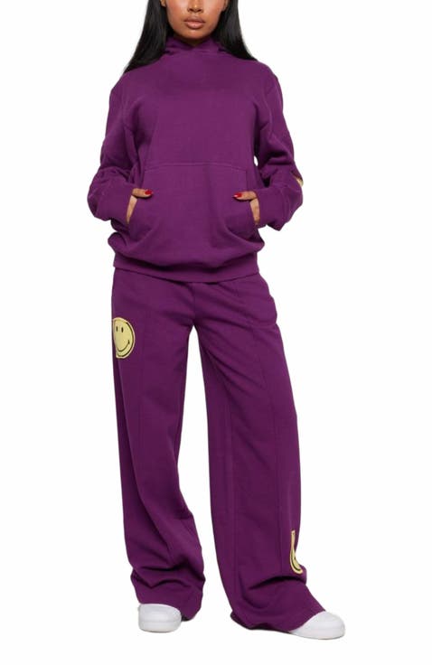 SMILEY OVERSIZED HOODIE