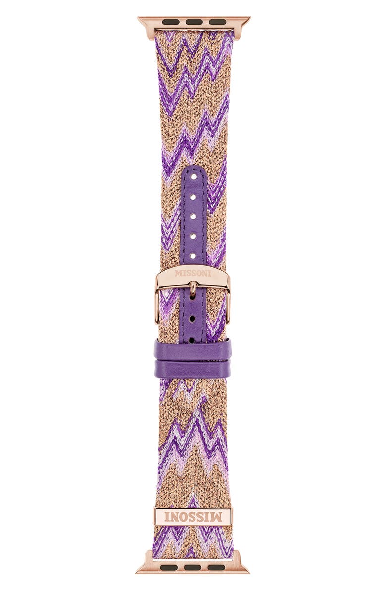 Missoni Zigzag 24mm Textile Apple Watch<sup>®</sup> Watchband, Alternate, color,