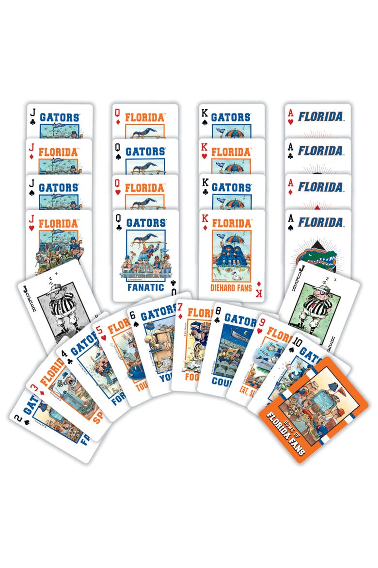 Florida Gators Fan Deck Playing Cards, Alternate, color, Multicolor