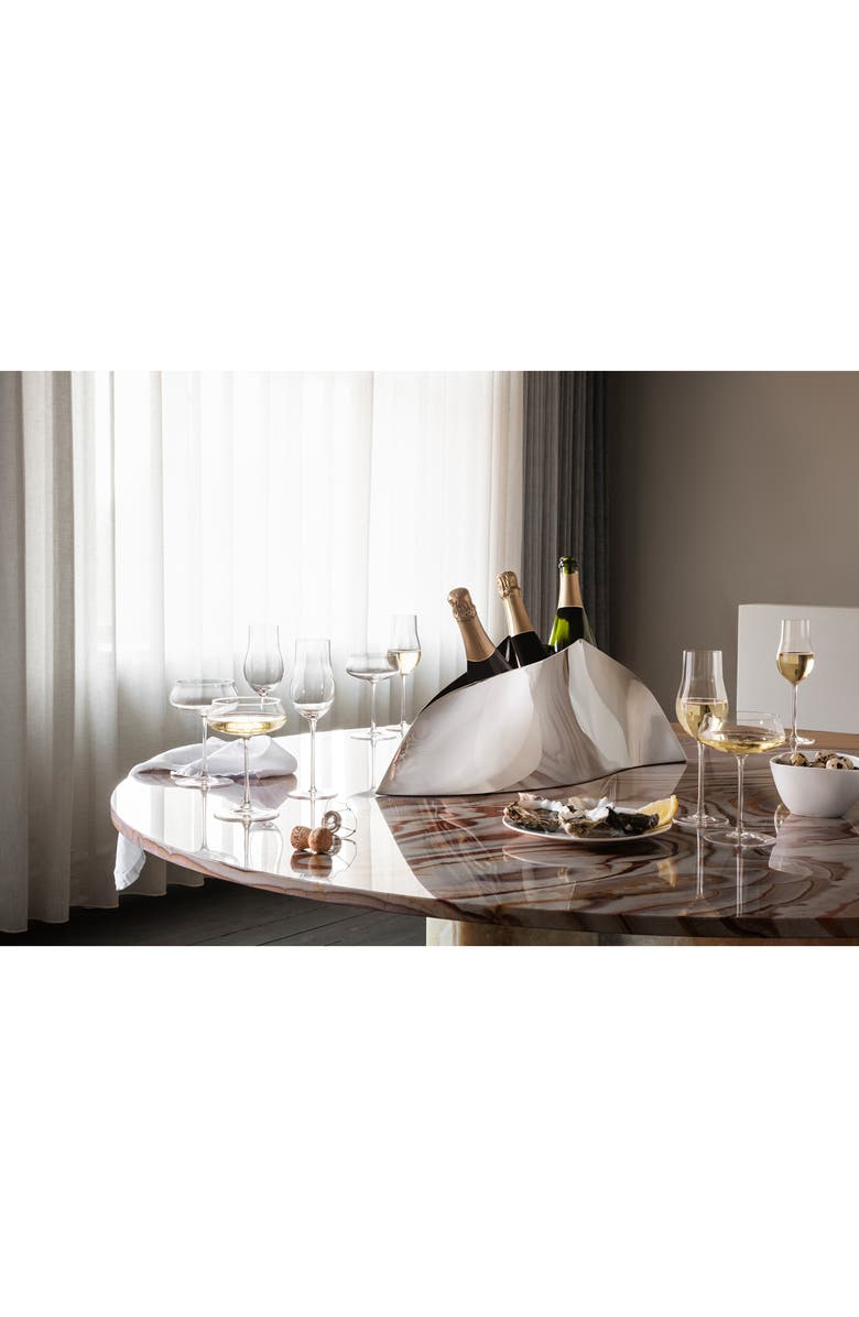 Georg Jensen Indulgence Grand Champagne Cooler, Alternate, color, Stainless Steel