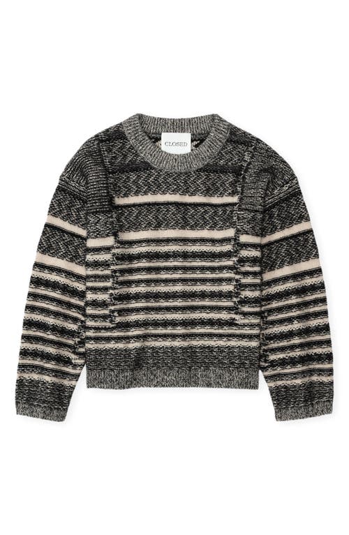 Closed Wool & Silk Blend Crewneck Sweater