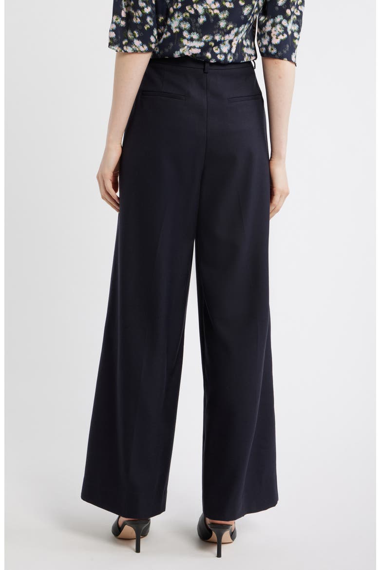 Mid Rise Wide Leg Pants, Alternate, color, DARK NAVY