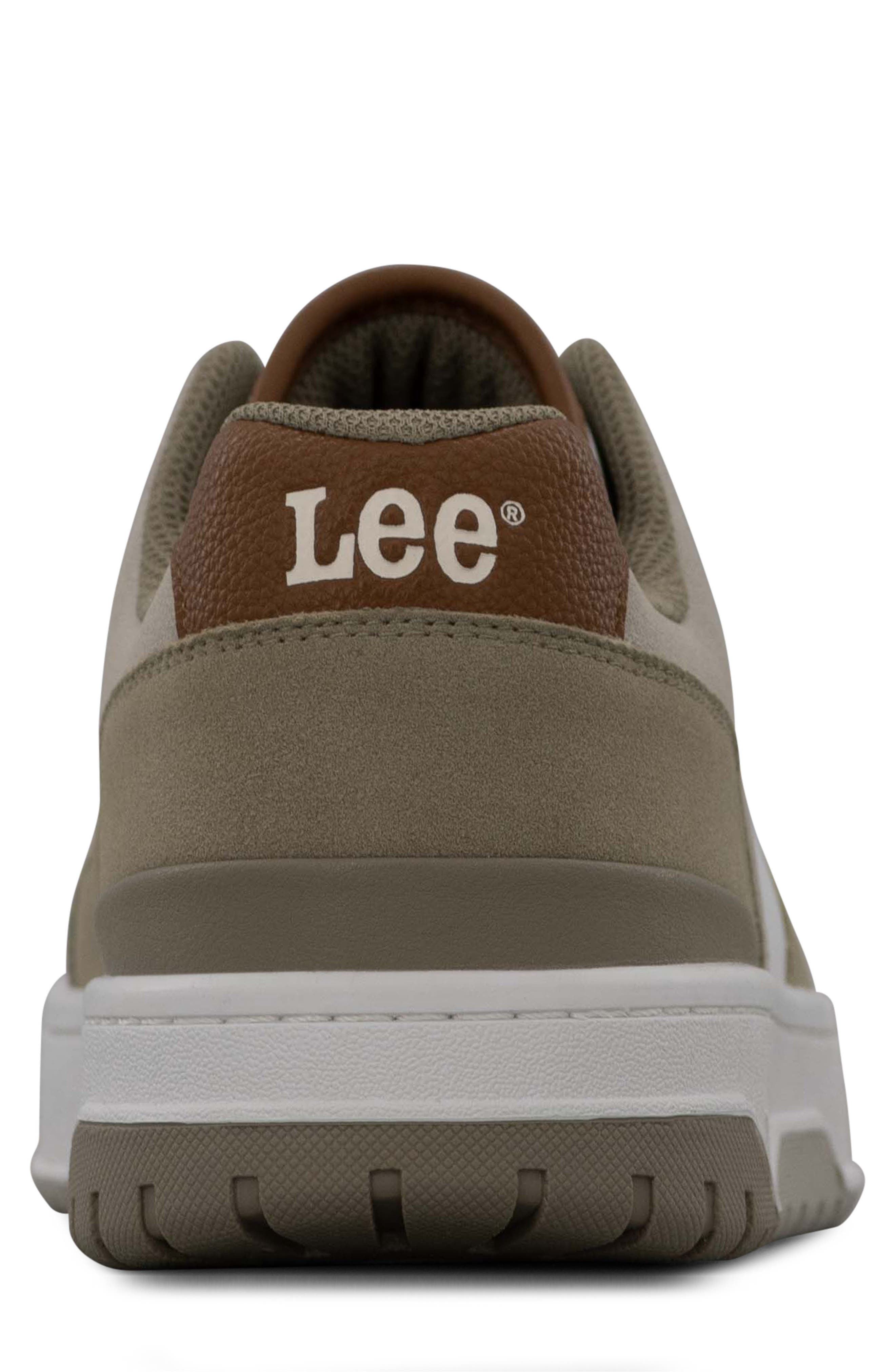 Lee Cortland Low Top Sneaker, Alternate, color, Winter White/ Pebble/ Tan