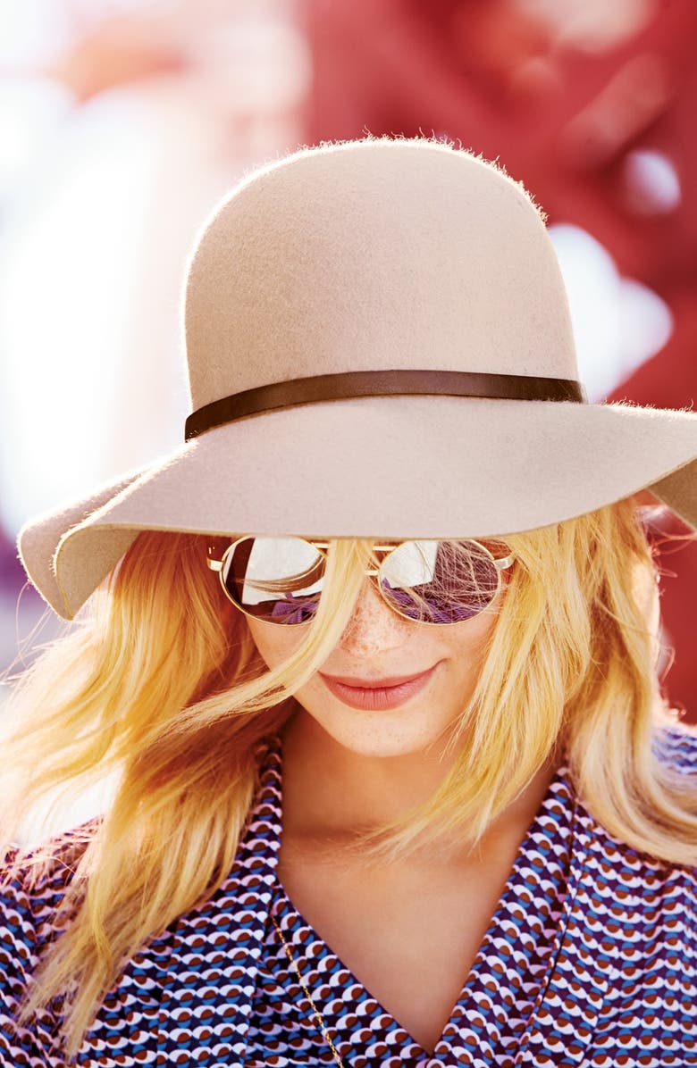 Nordstrom Floppy Wool Hat, Alternate, color,