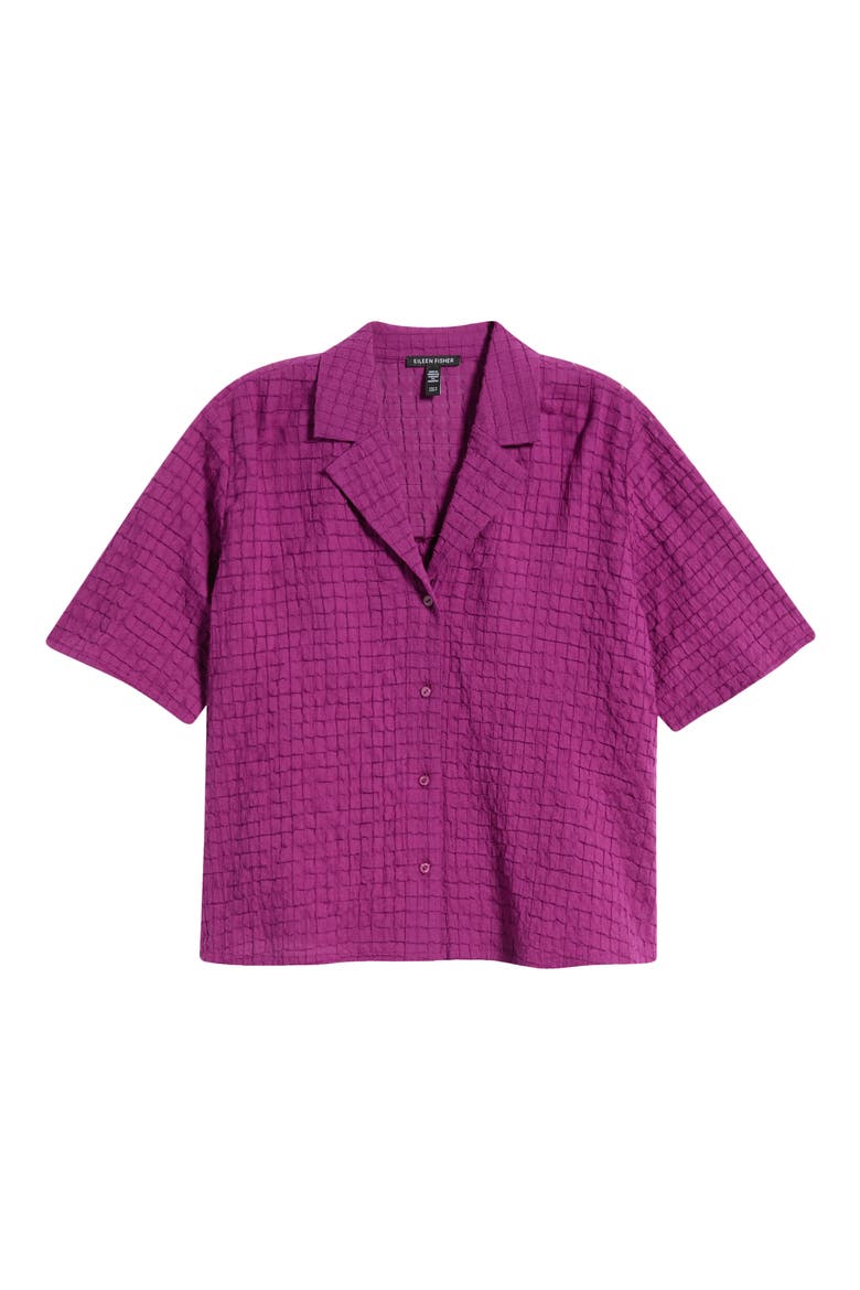 Notch Collar Shirt, Alternate, color, BRBLM