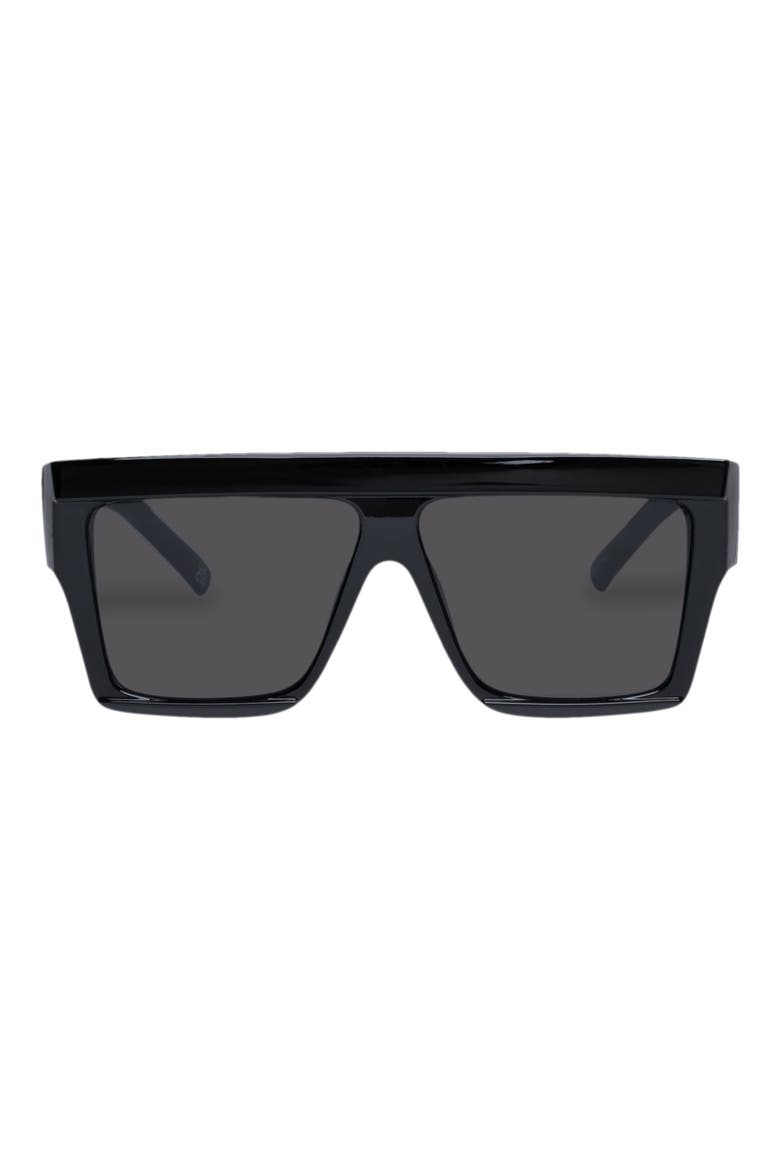 Antares 59mm D-Frame Sunglasses, Main, color, BLACK