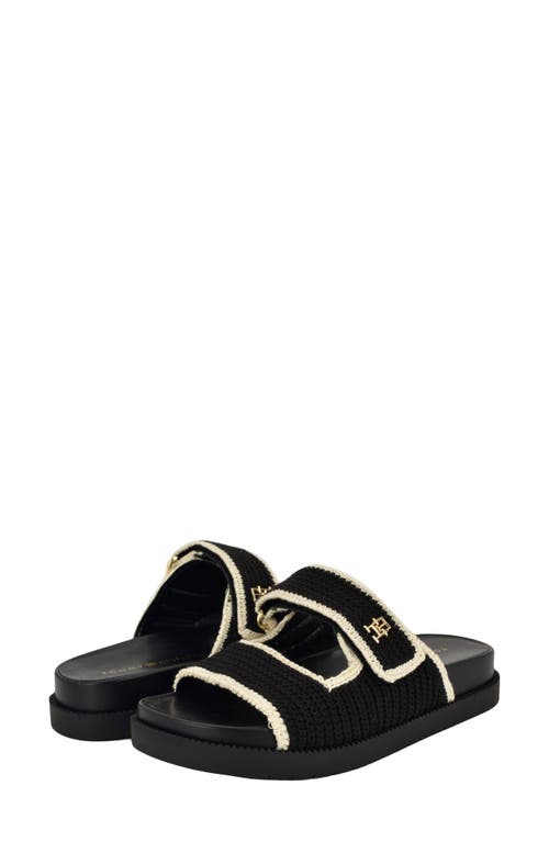 Tommy Hilfiger Landyn Sandal In Black