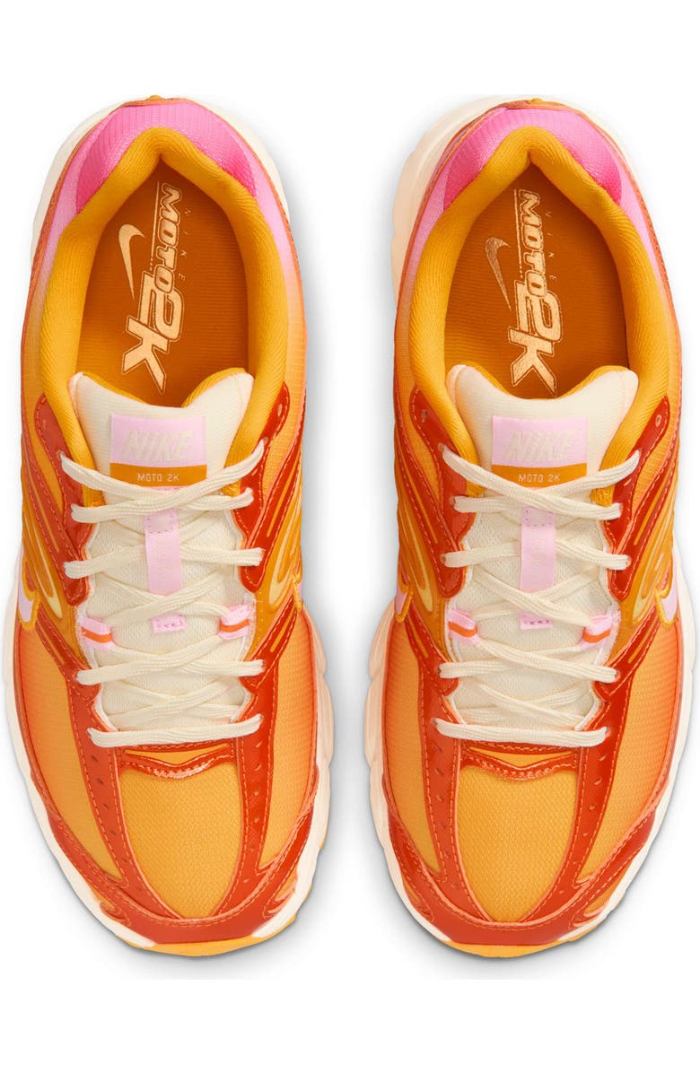 Nike Air Max Moto 2K Sneaker, Alternate, color, Orange Horizon/ Pink/ Gold