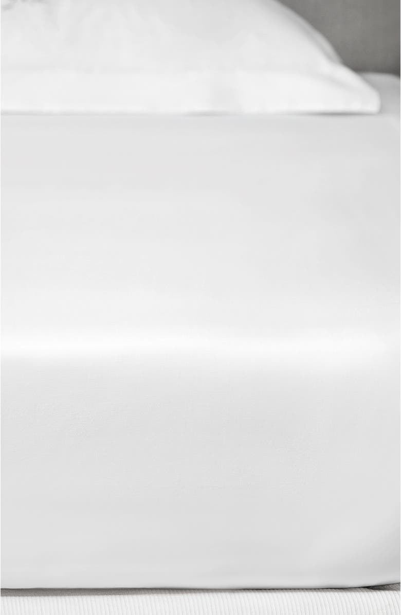 Togas Amaris Flat Sheet, Alternate, color, White