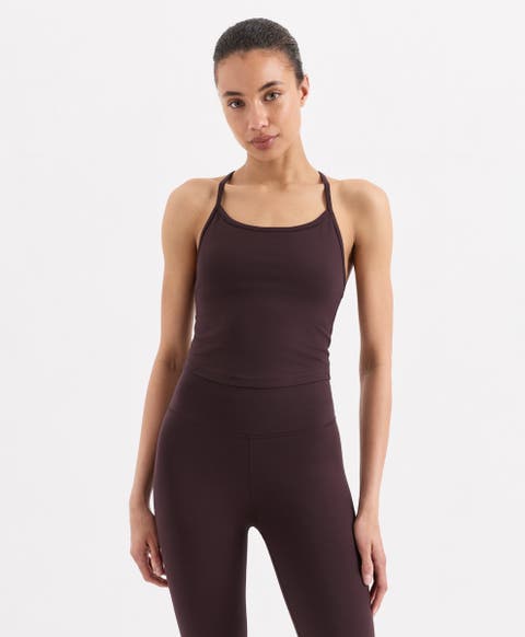 On The Go-To Shelf Bra Tank Made With Organic Cotton