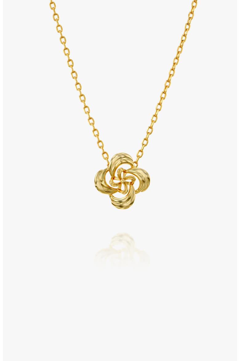 Camilla Necklace, Main, color, Yellow Gold