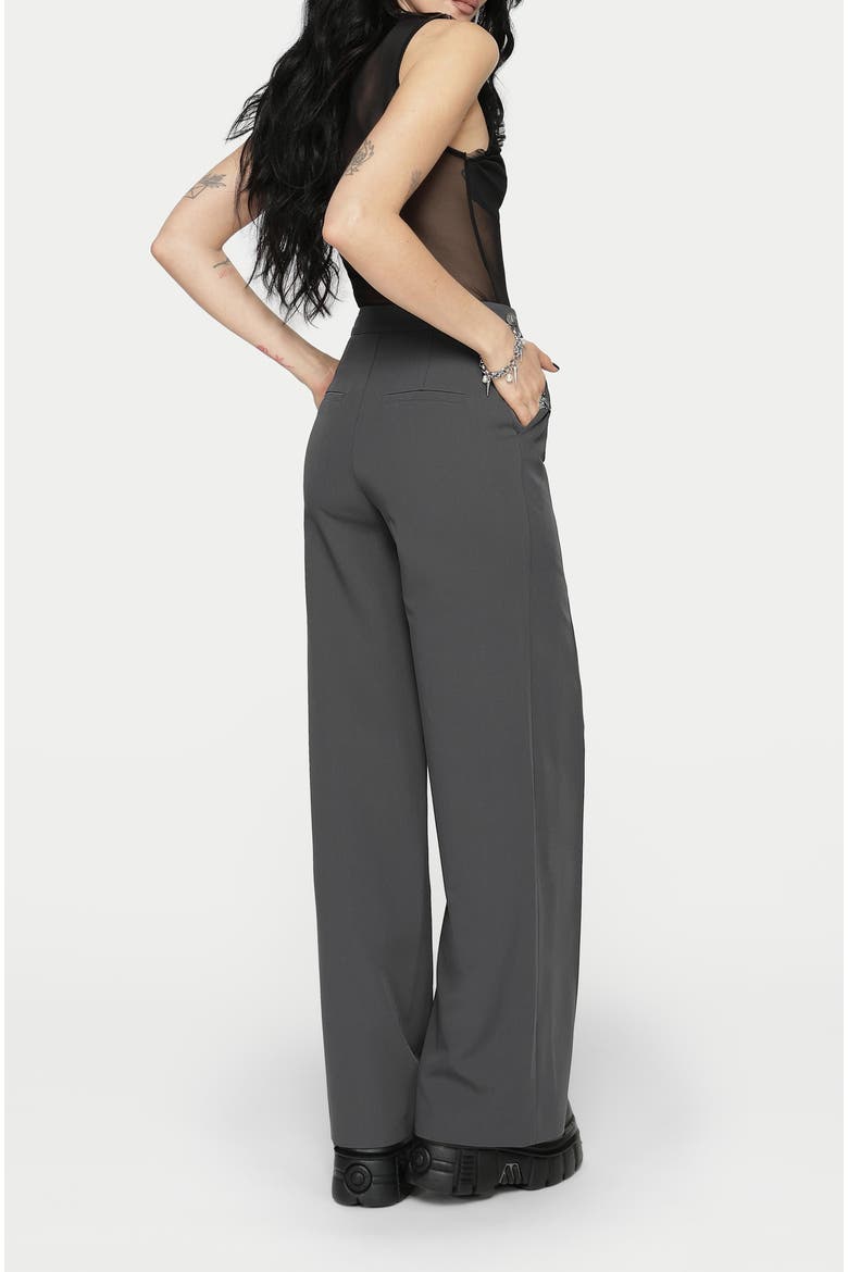 Ira Bug Tailored Trouser, Alternate, color, Charcoal