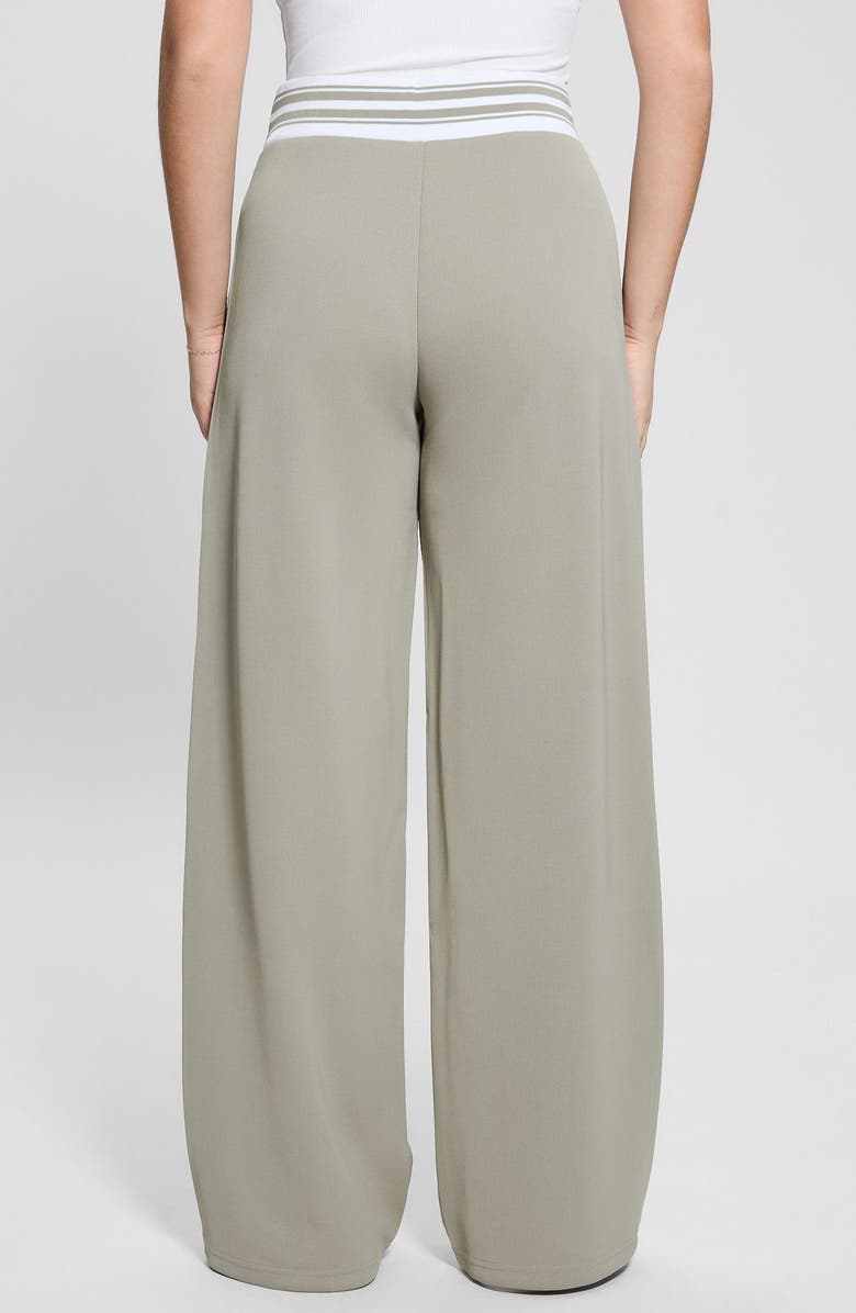 GUESS Amaryllis Wide Leg Pants, Alternate, color, 