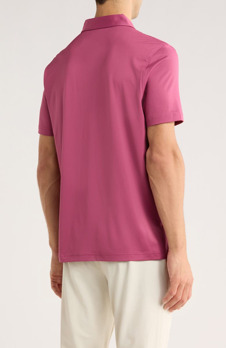 Brooks Brothers Knit Polo, Alternate, color, Violet Quartz
