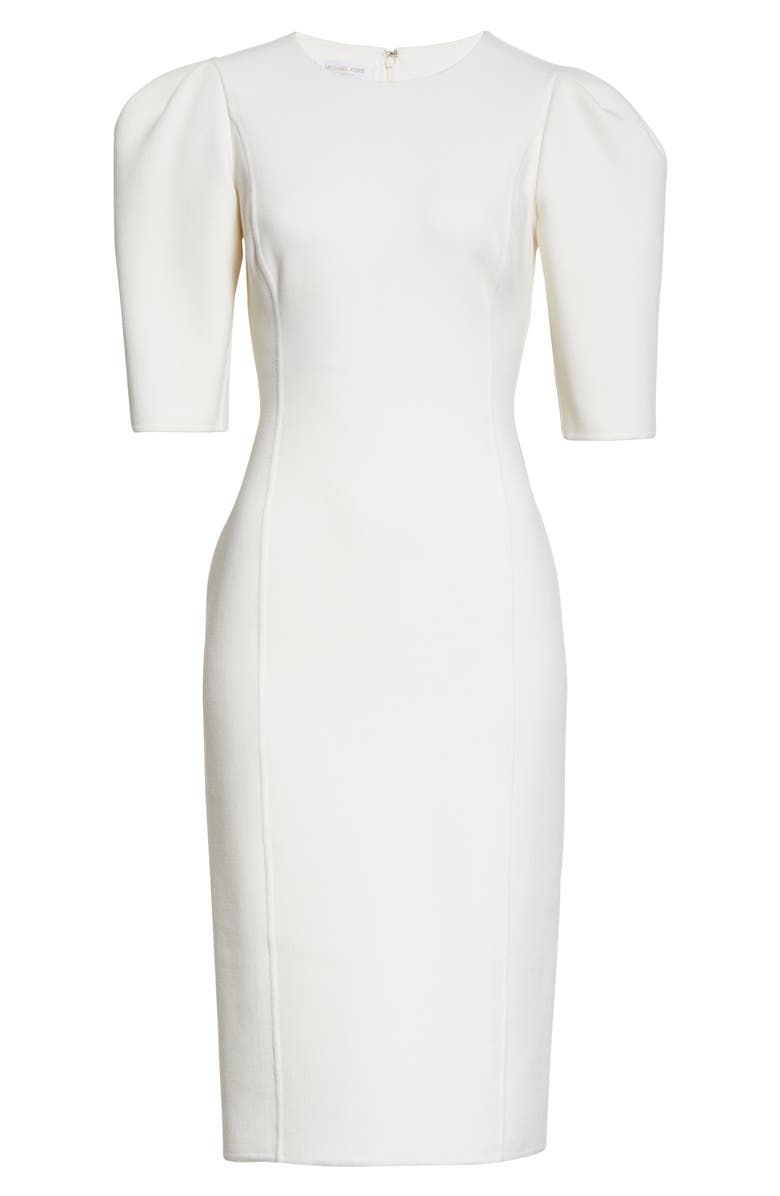 Michael Kors Collection Michael Kors Puff Sleeve Sheath Dress, Alternate, color, 