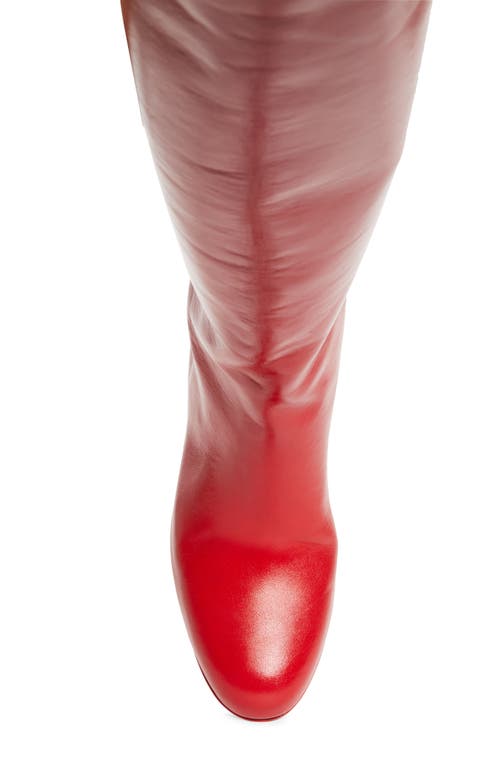Christian Louboutin Janitta Leather Knee-high Boots 55