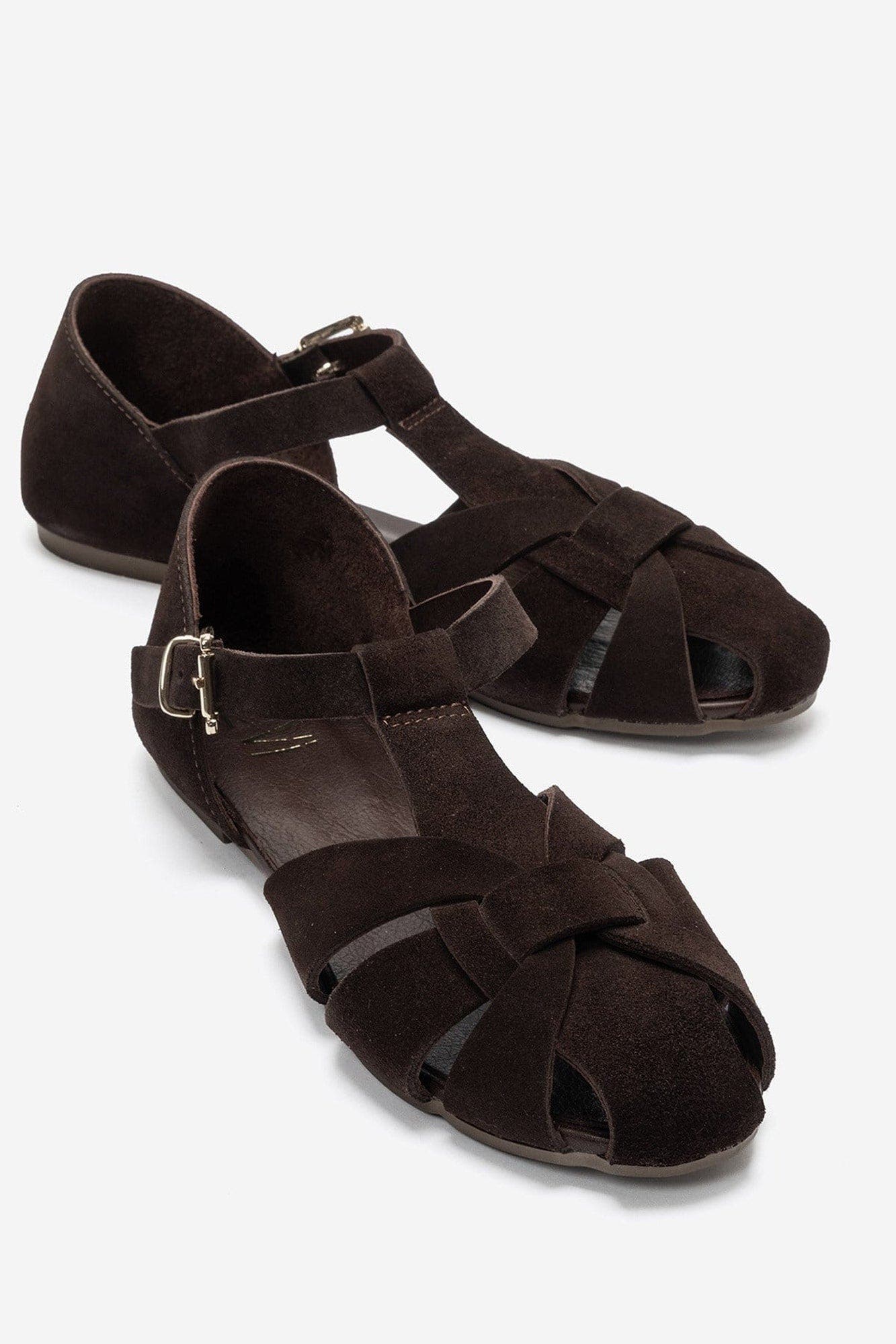 Brown Suede