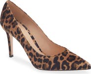 Gianvito Rossi Leopard Print Velvet Pump