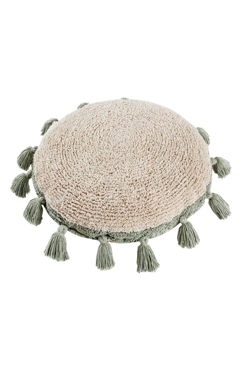 Lorena Canals Circle Accent Pillow, Alternate, color, Green