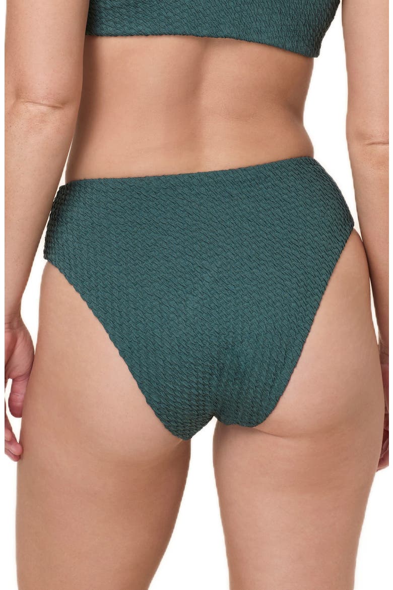 The '90s High Waist Bikini Bottoms, Alternate, color, SEAWEED
