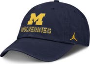 Jordan Brand Men's Jordan Brand Navy Michigan Wolverines 2025 On-Field Club Adjustable Hat