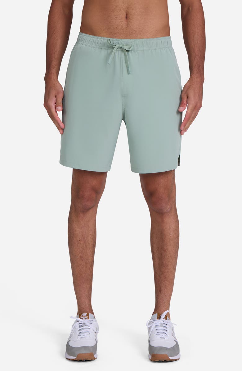 Bad Birdie Active Shorts, Main, color, Washed Sage