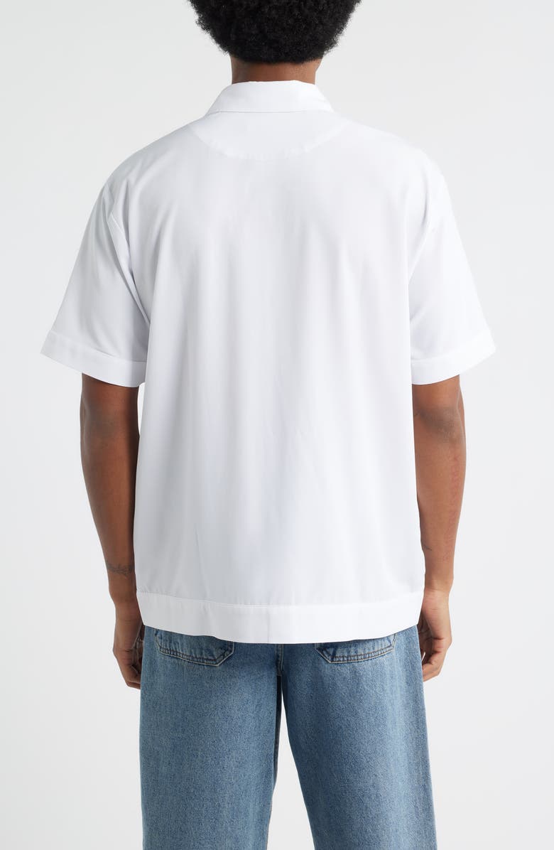 SANTO STUDIO Appreciate Button-Up Shirt, Alternate, color, White