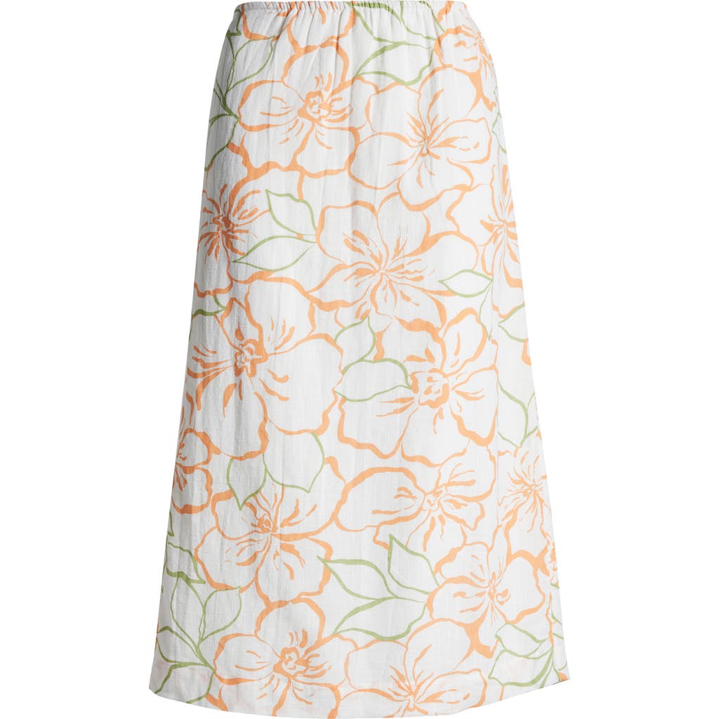 BILLABONG BILLABONG KEEP IT SIMPLE COTTON MIDI SKIRT