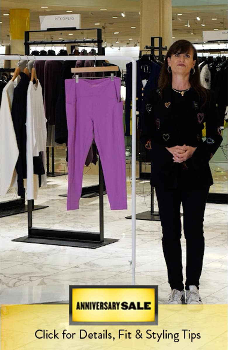Studio Luxe High Waist Pocket 7/8 Leggings