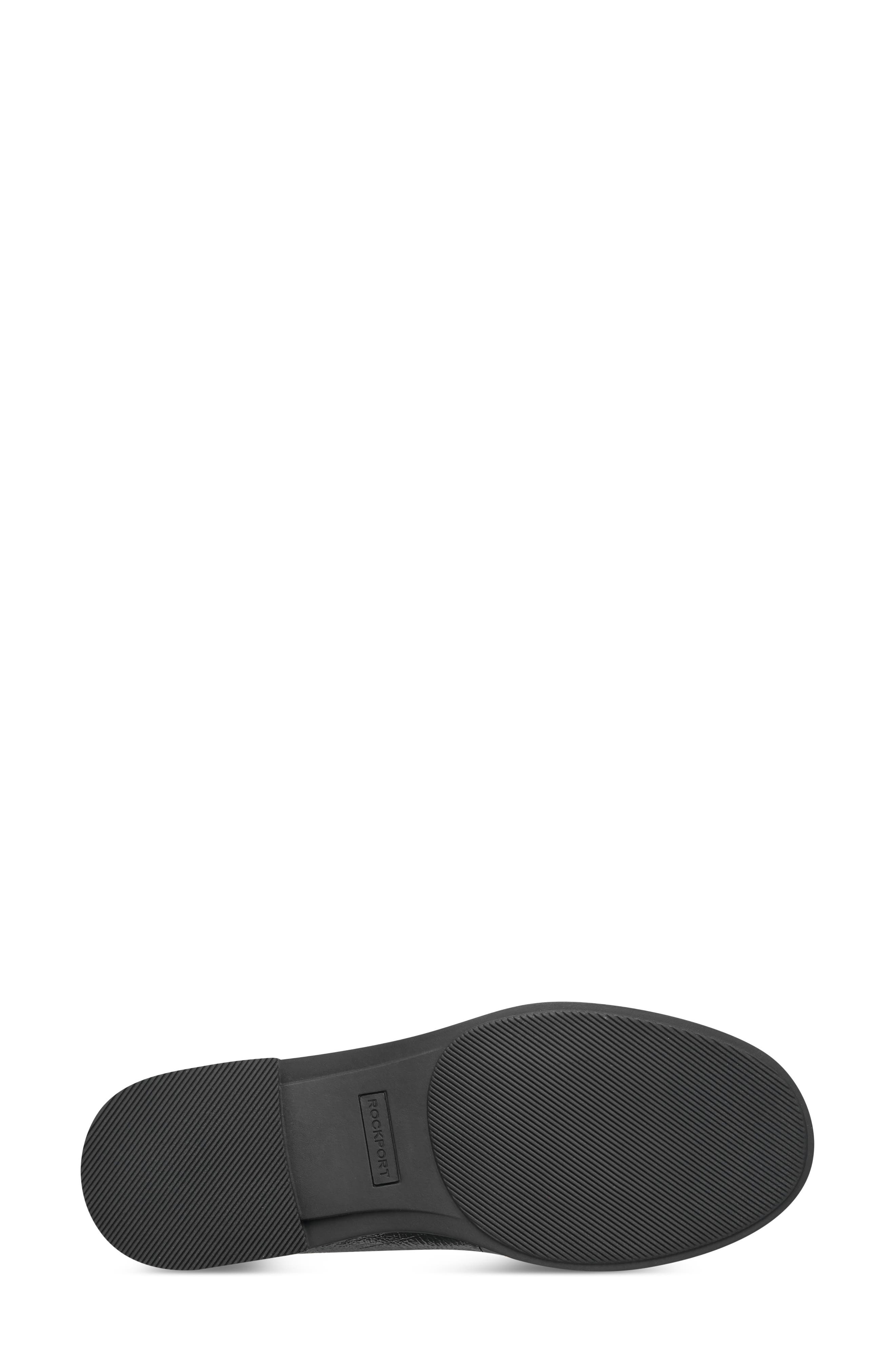 Janesa Leather Loafer, Alternate, color, BLACK LEATHER