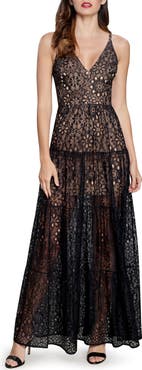 Dress the Population Melina Lace Sleeveless Gown