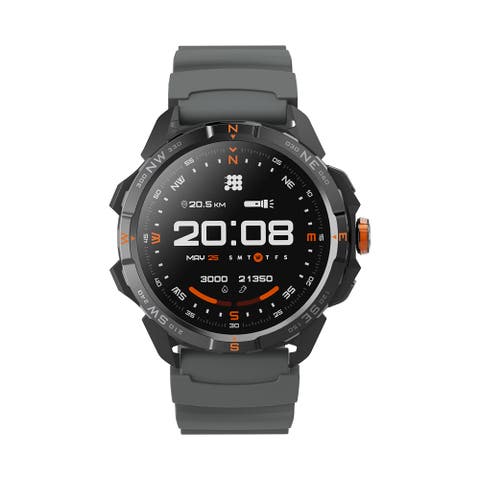 TERRA Rugged Smartwatch with Dual-Band GPS (L1+L5), 1.48 inches AMOLED