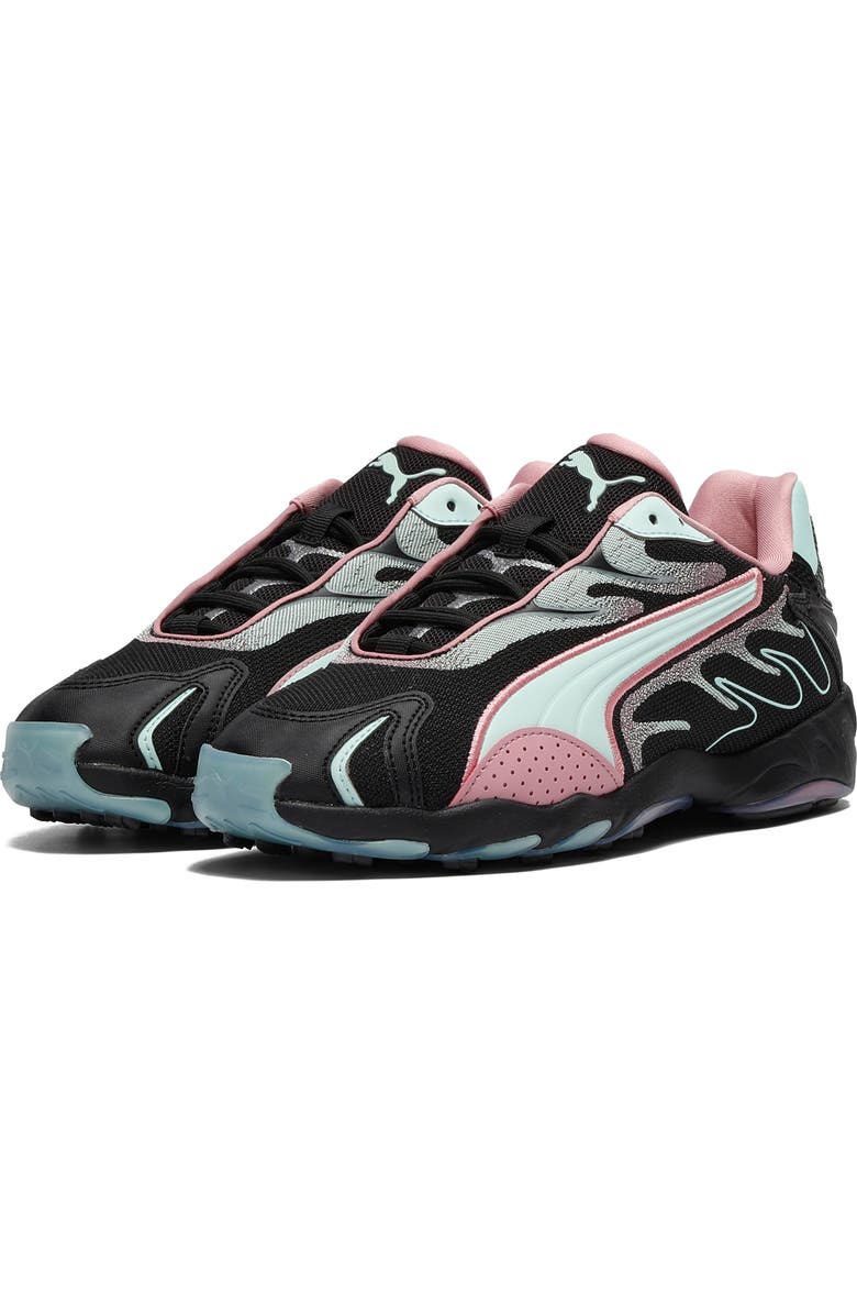 PUMA Inhale Speed Style Sneaker, Main, color, Puma Black/ Poised Pink