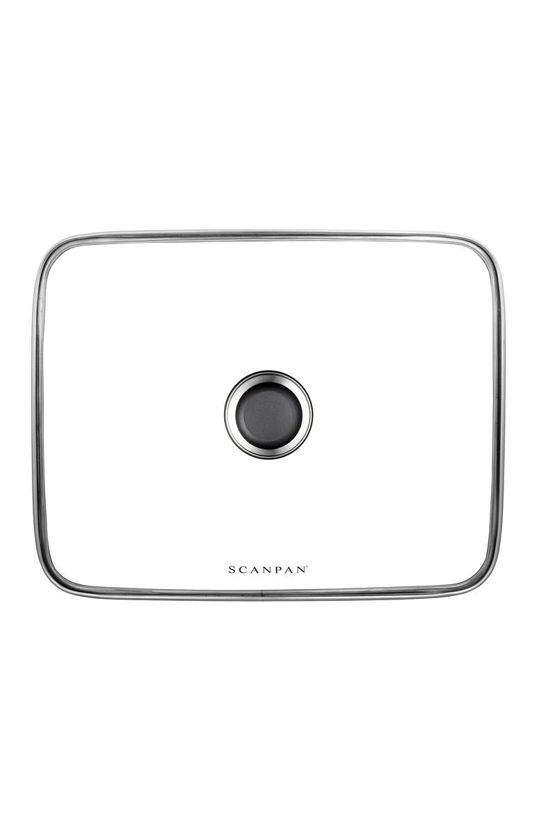 Scanpan Classic 15.25 Inch Rectangular Glass Lid, Main, color, Transparent