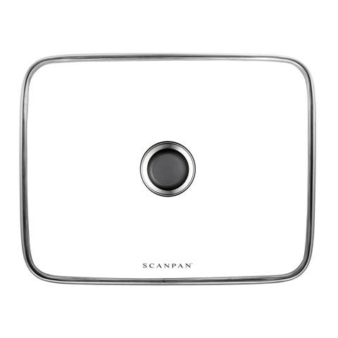 Classic 15.25 Inch Rectangular Glass Lid