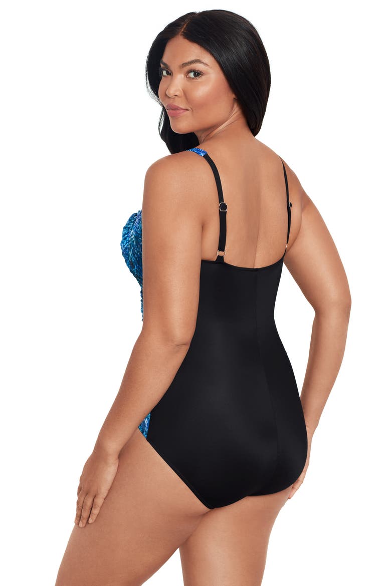Averi Sweetheart Neckline One-Piece Control Swimsuit, Alternate, color, Sidewinder