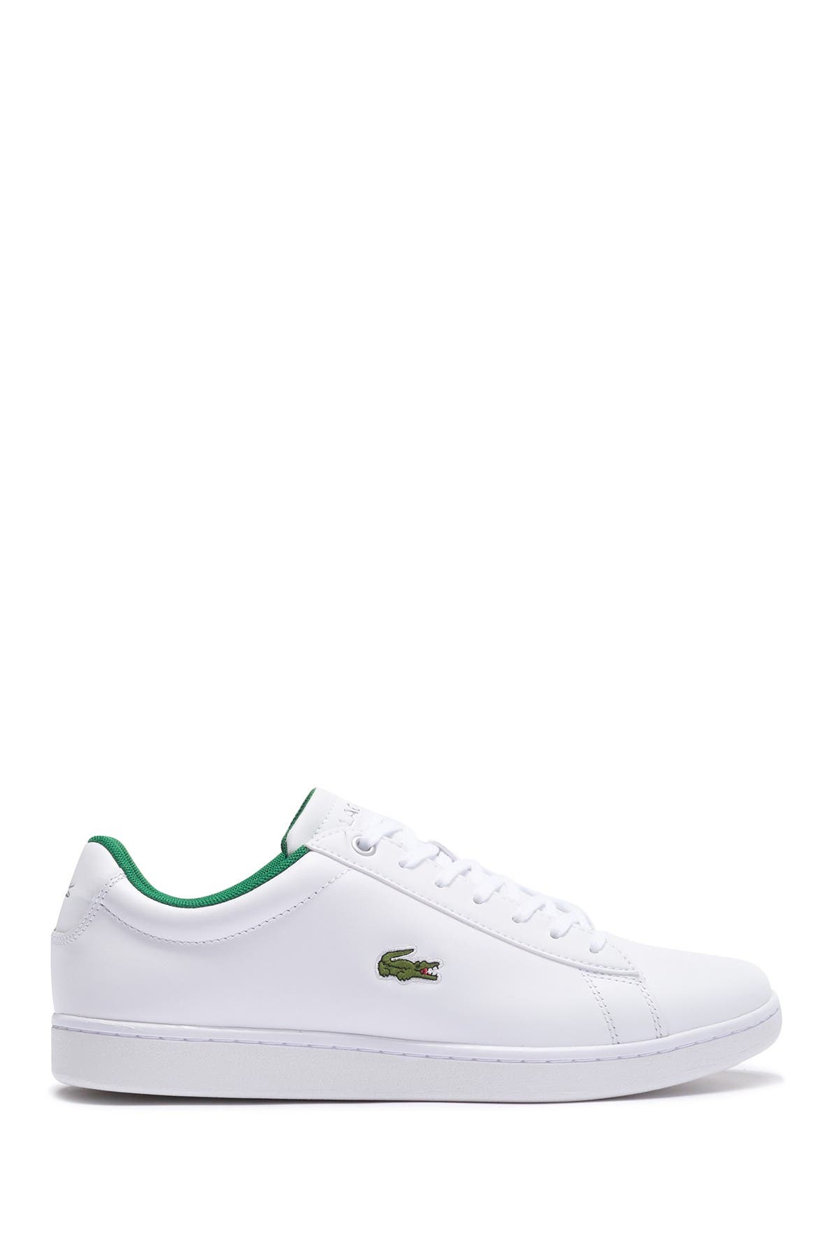 Lacoste Hydez Leather Sneaker, Alternate, color, 