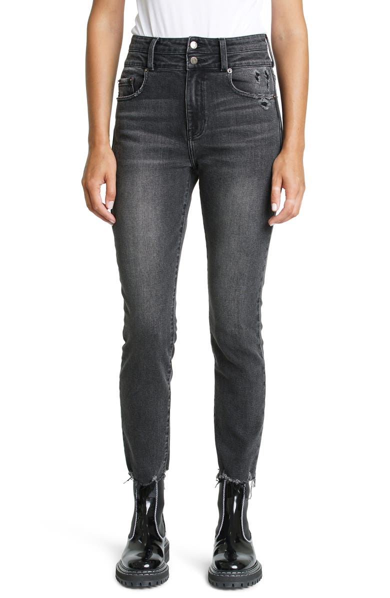 Pistola Cara High Waist Ankle Skinny Jeans, Main, color,